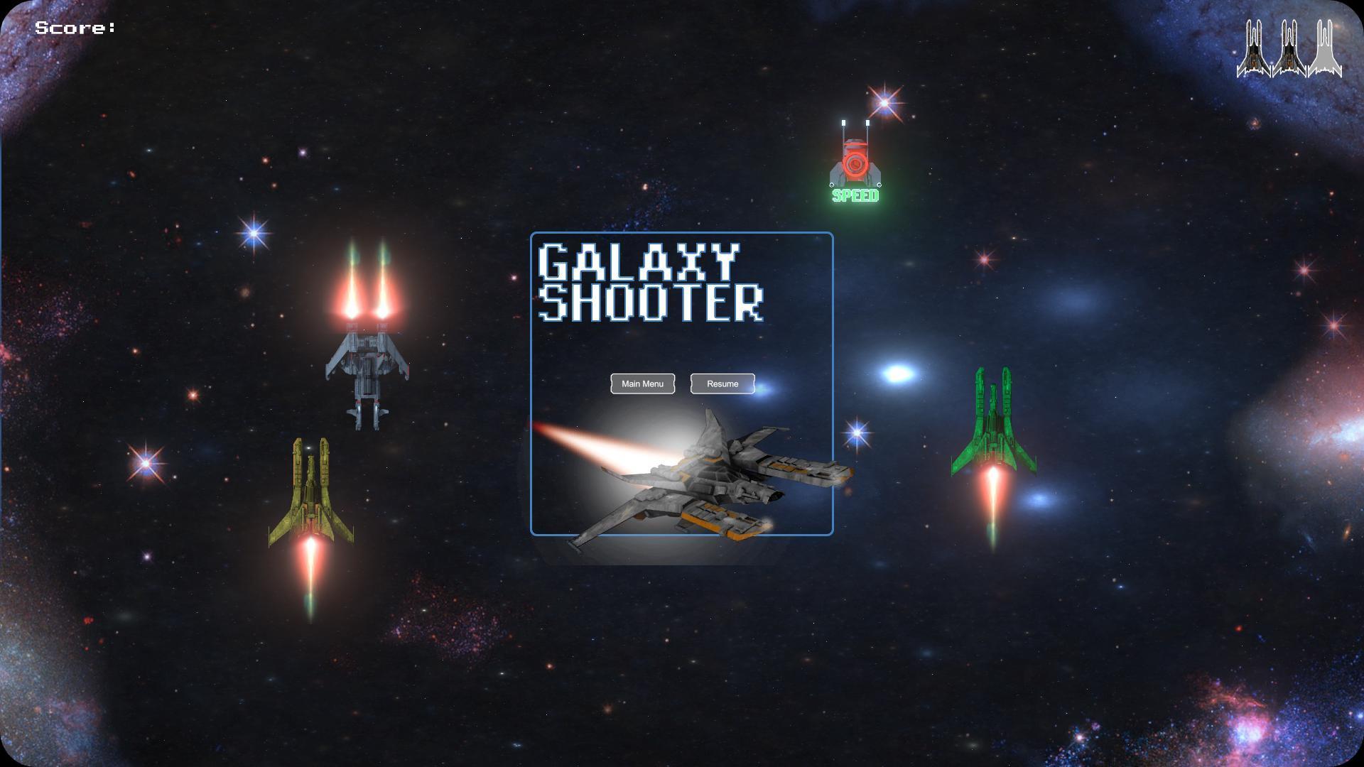 Portada de Galaxy Shooter 2D