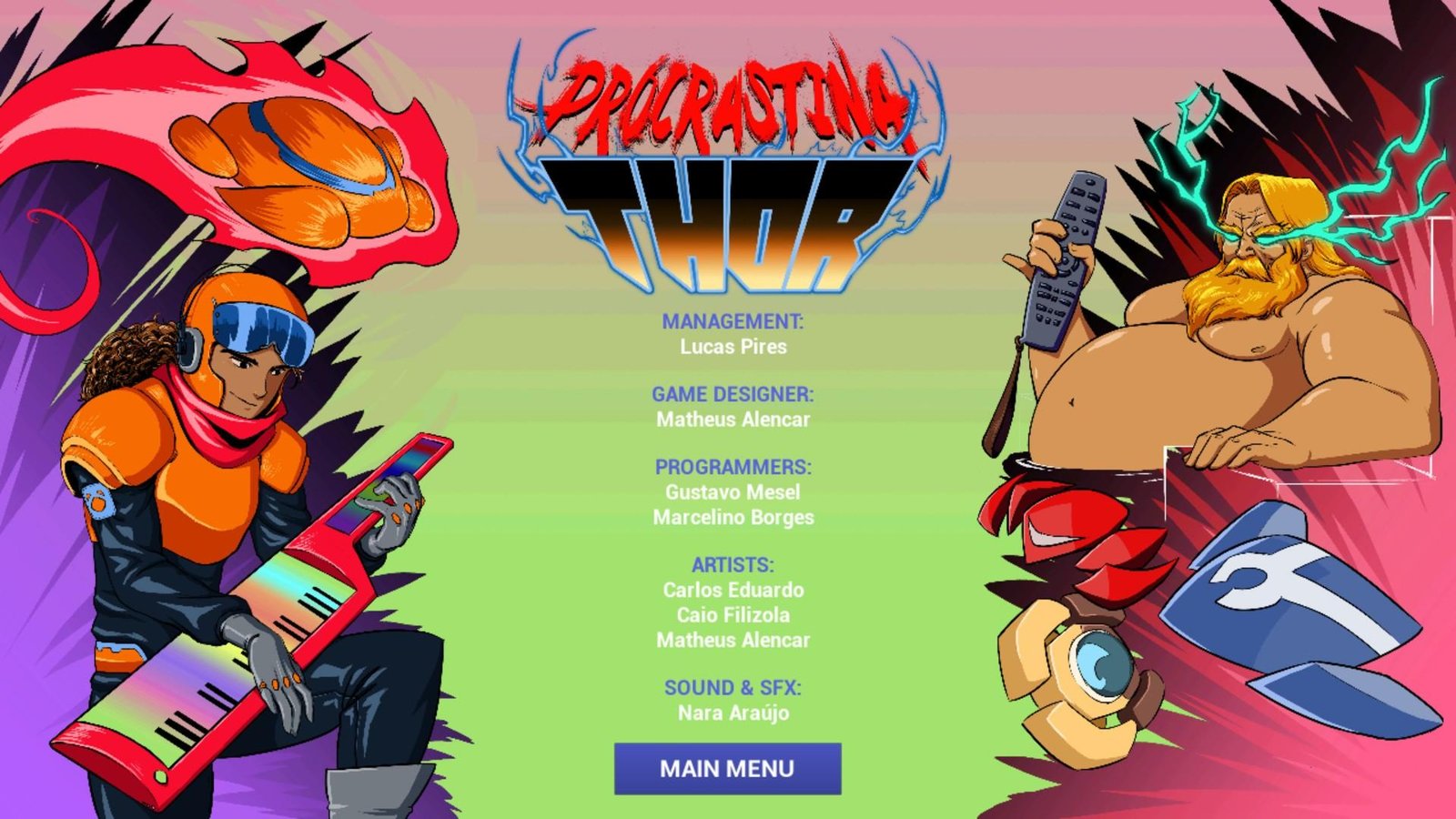 Portada de ProcrastinaTHOR