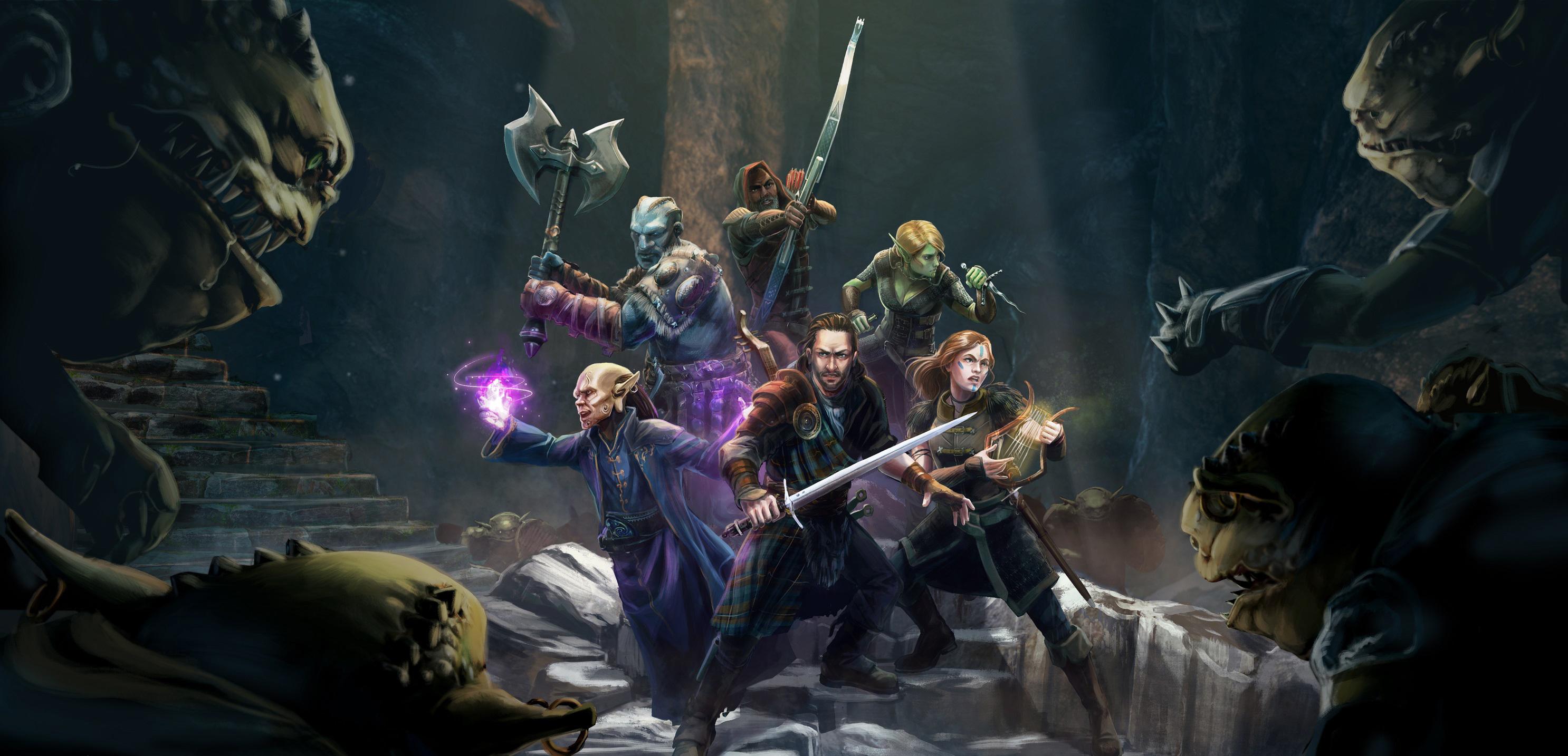 Portada de The Bard's Tale IV: Barrows Deep