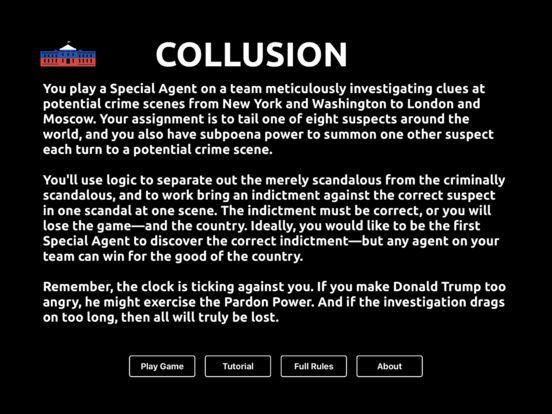 Portada de Collusion Game