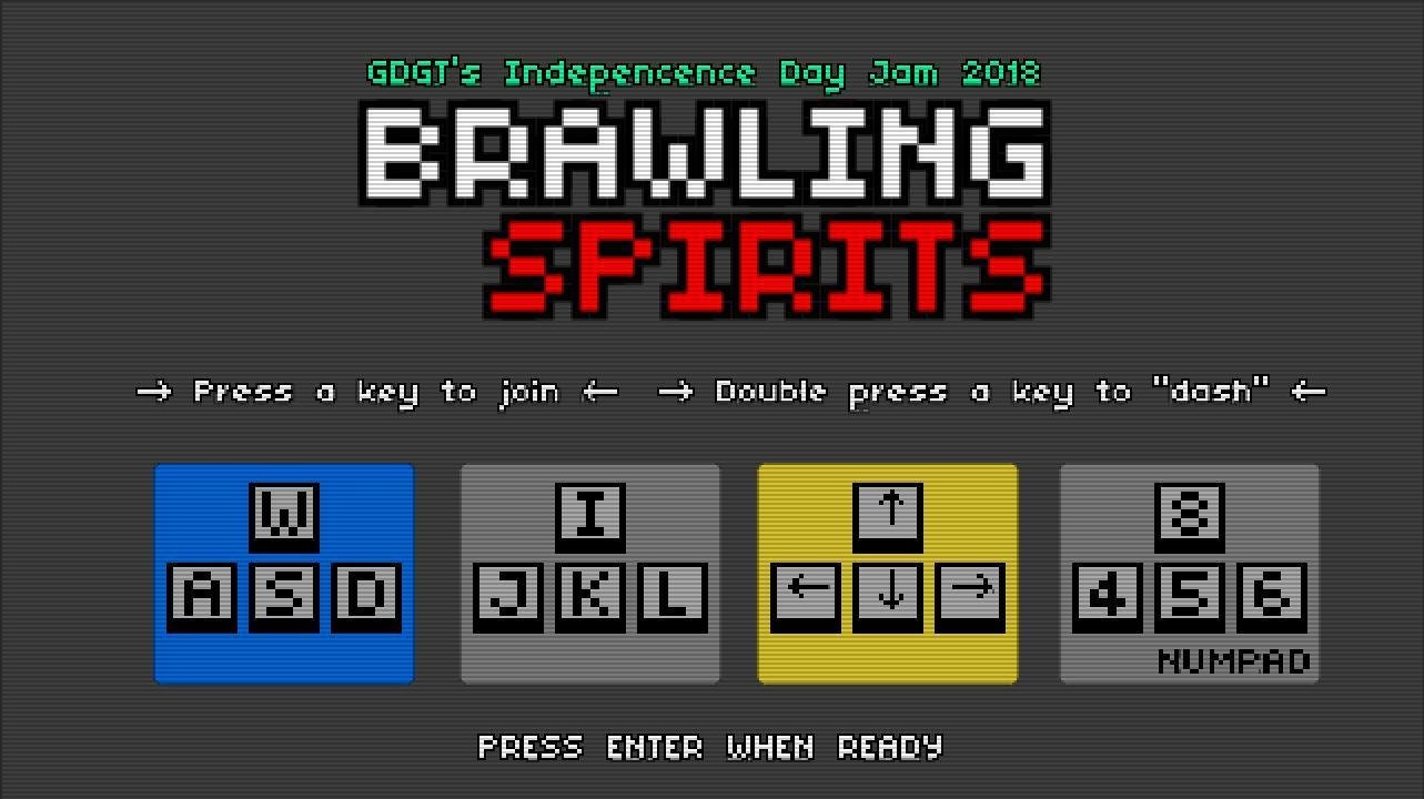 Portada de Brawling Spirits