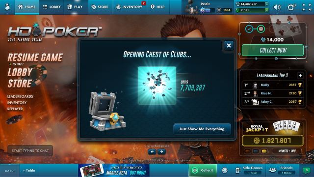 Portada de HD Poker