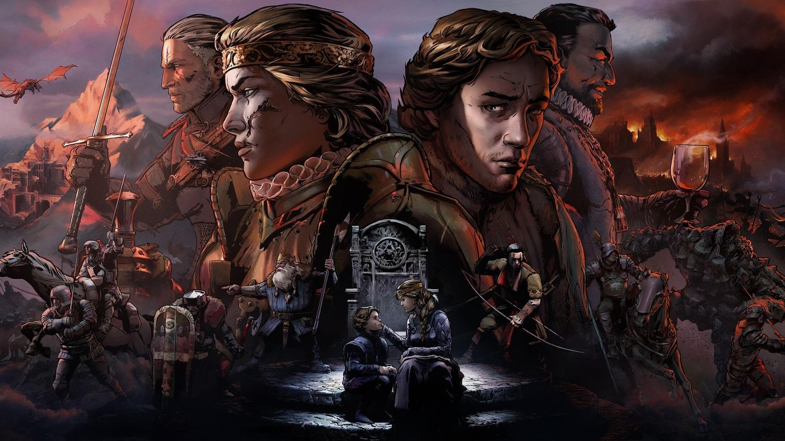 Portada de Thronebreaker: The Witcher Tales