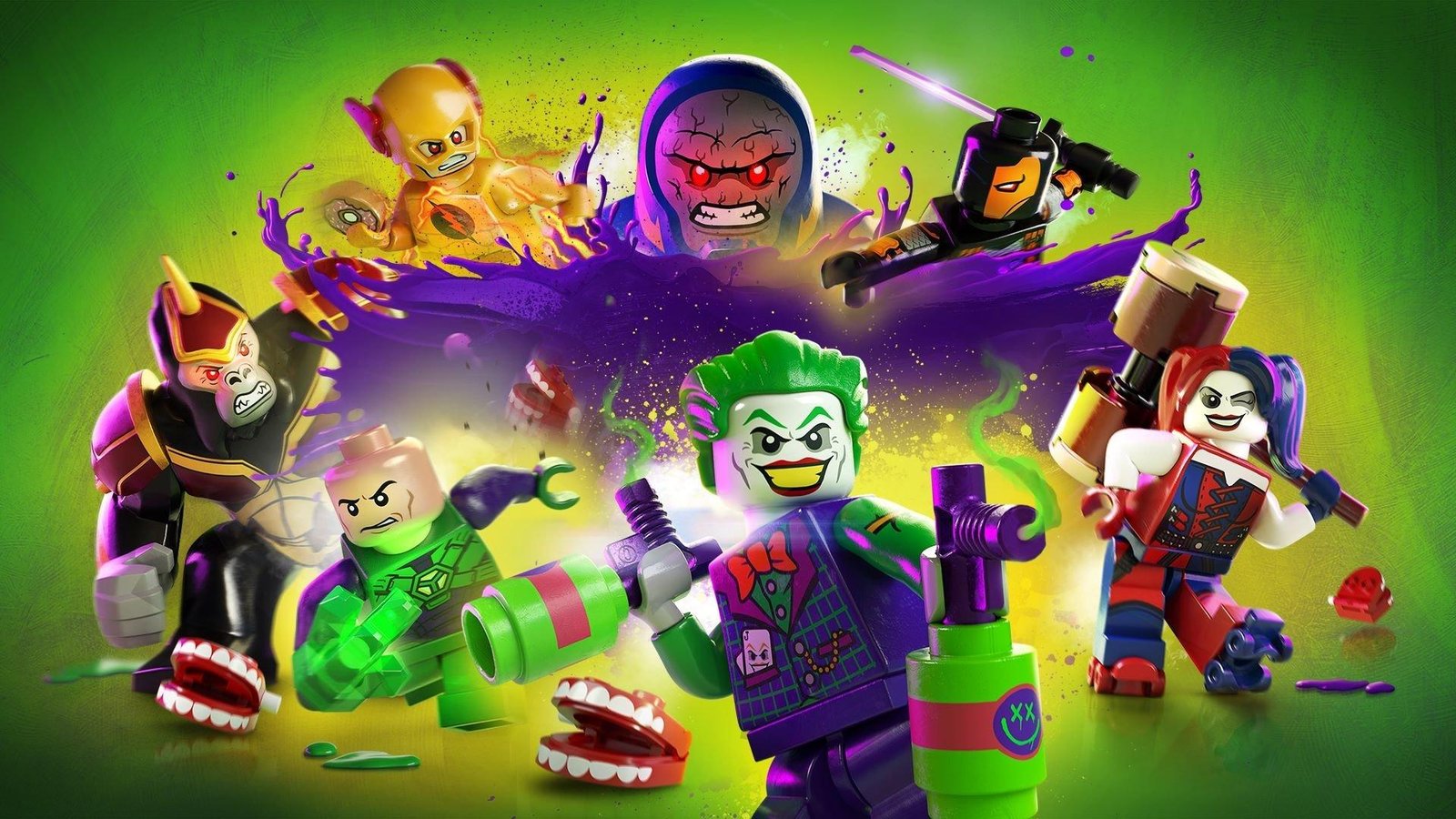 Portada de LEGO DC Super-Villains