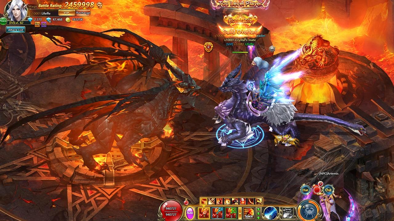 Portada de Sacred Saga Online