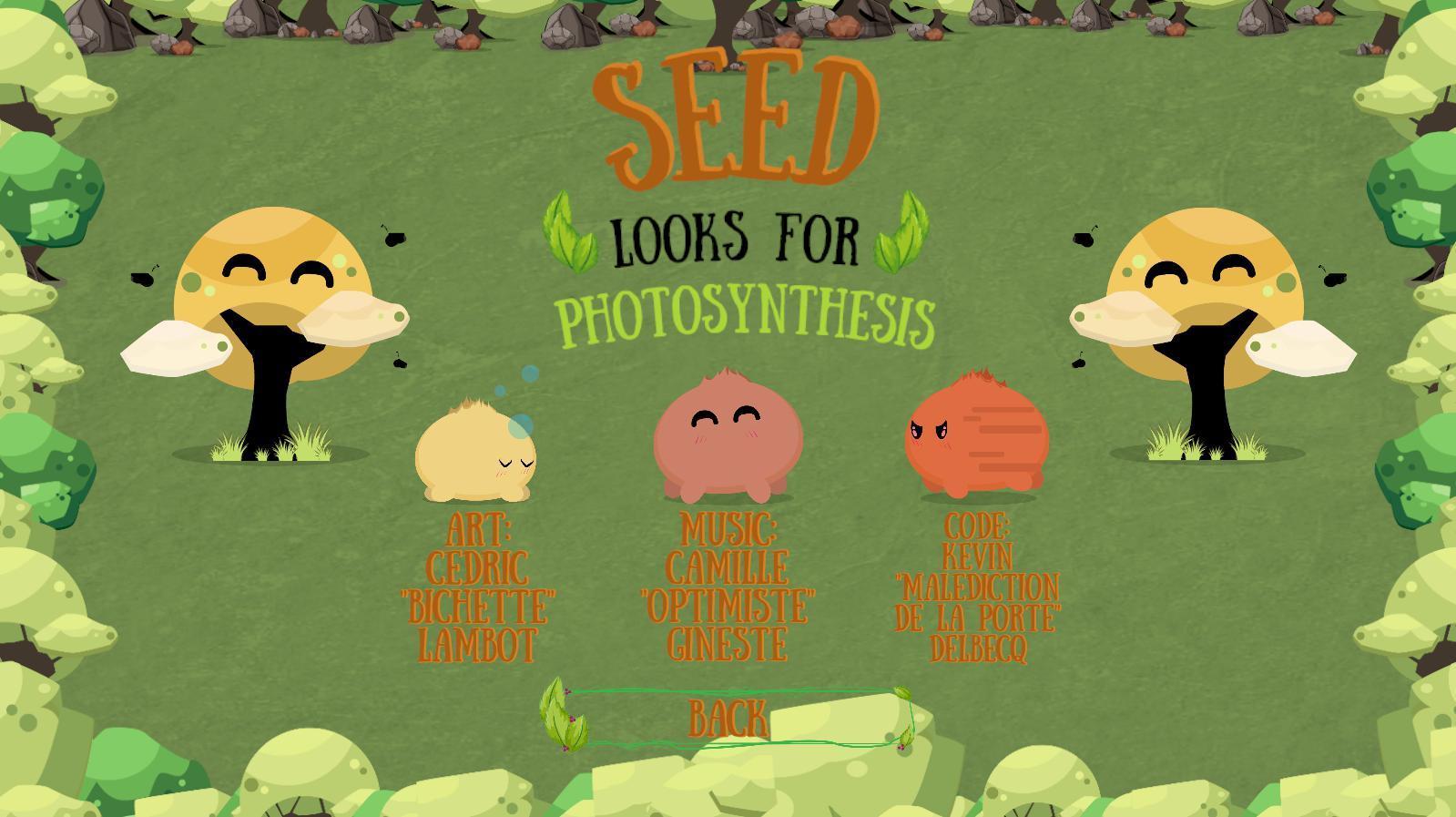 Portada de Seed: Look for photosynthesis