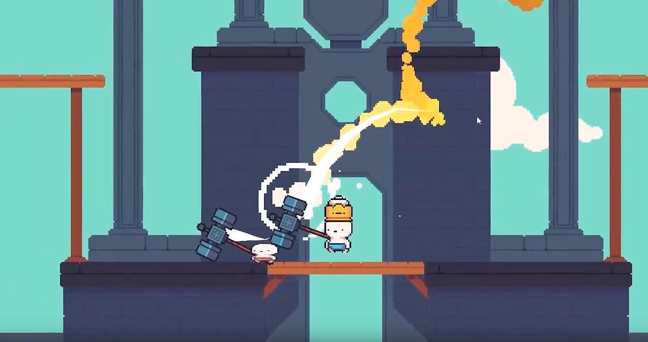 Portada de Little people fight with hammers - prototype