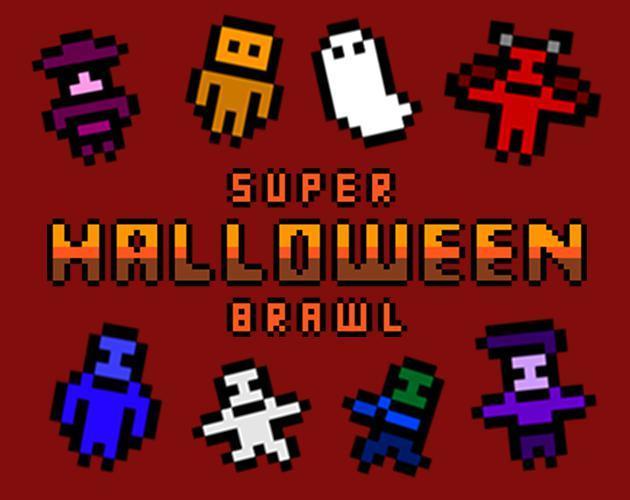 Portada de Super Halloween Brawl