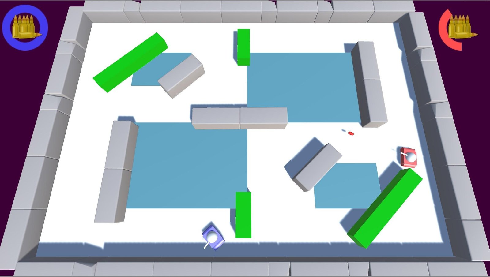 Portada de Slidey Tanks