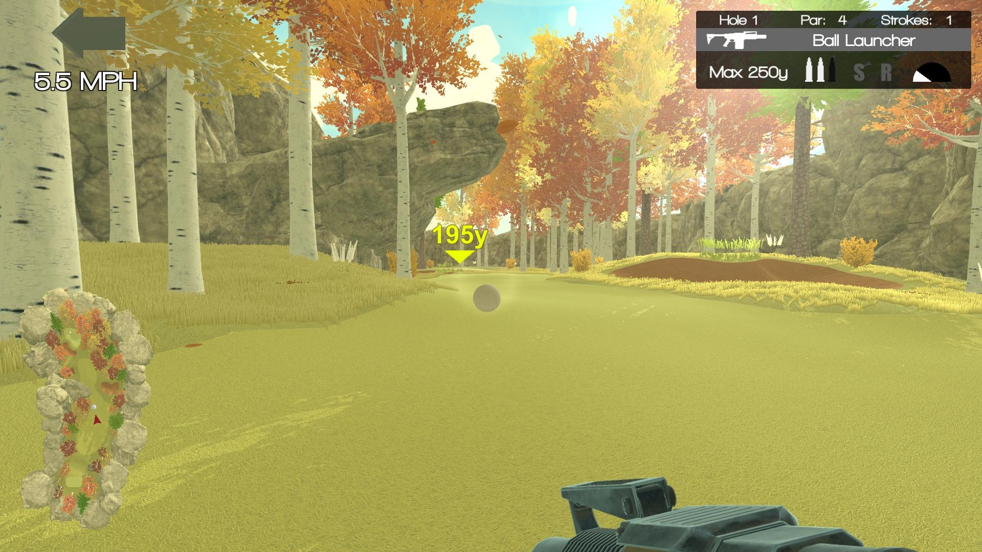Portada de Nice Shot! The Gun Golfing Game