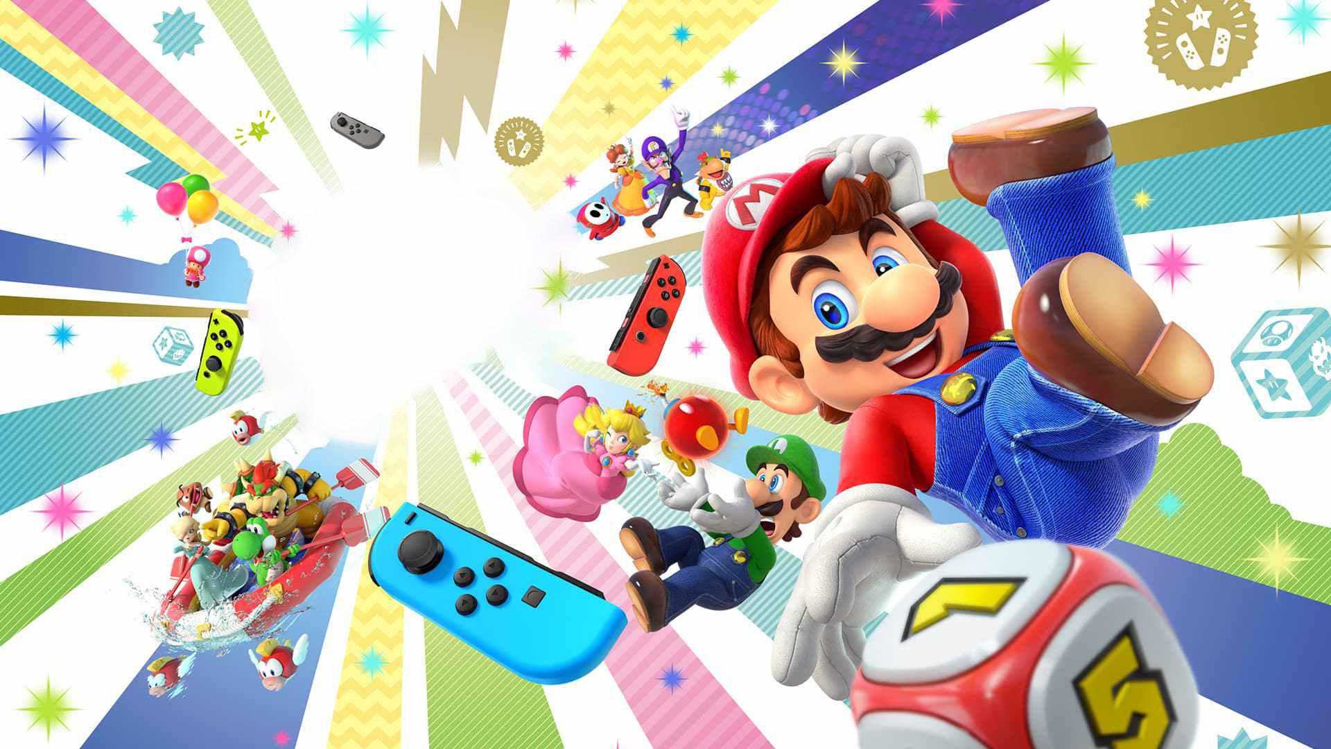 Portada de Super Mario Party