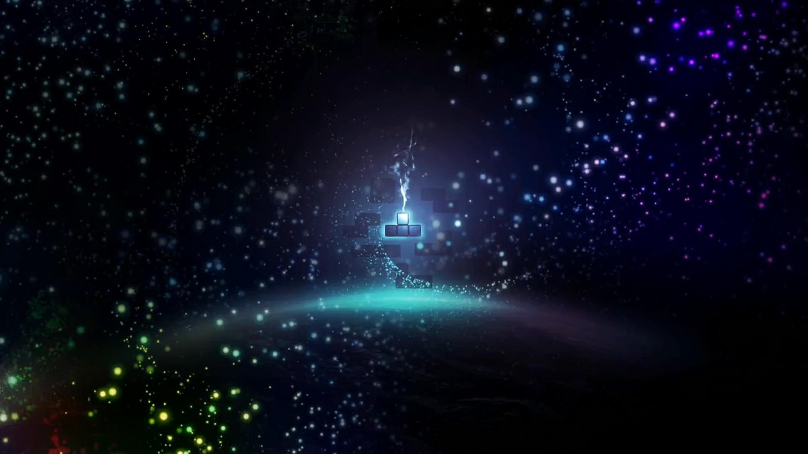 Portada de Tetris Effect