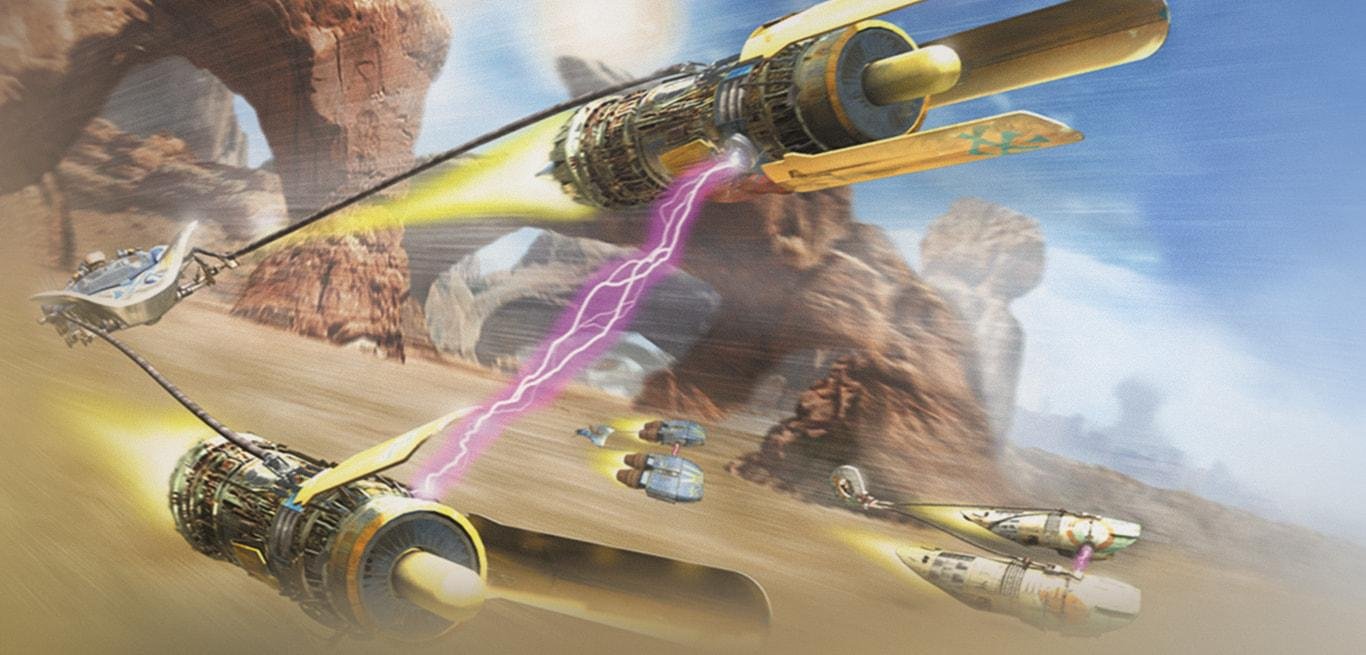 Portada de STAR WARS Episode I Racer