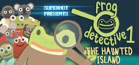 Portada de The Haunted Island, a Frog Detective Game