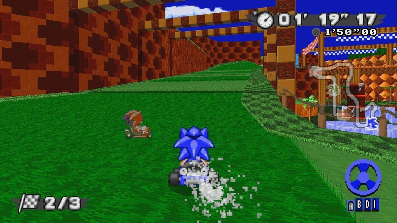 Portada de Sonic Robo Blast 2 Kart