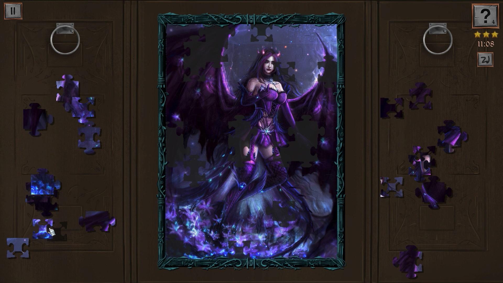 Portada de Dark Fantasy: Jigsaw Puzzle