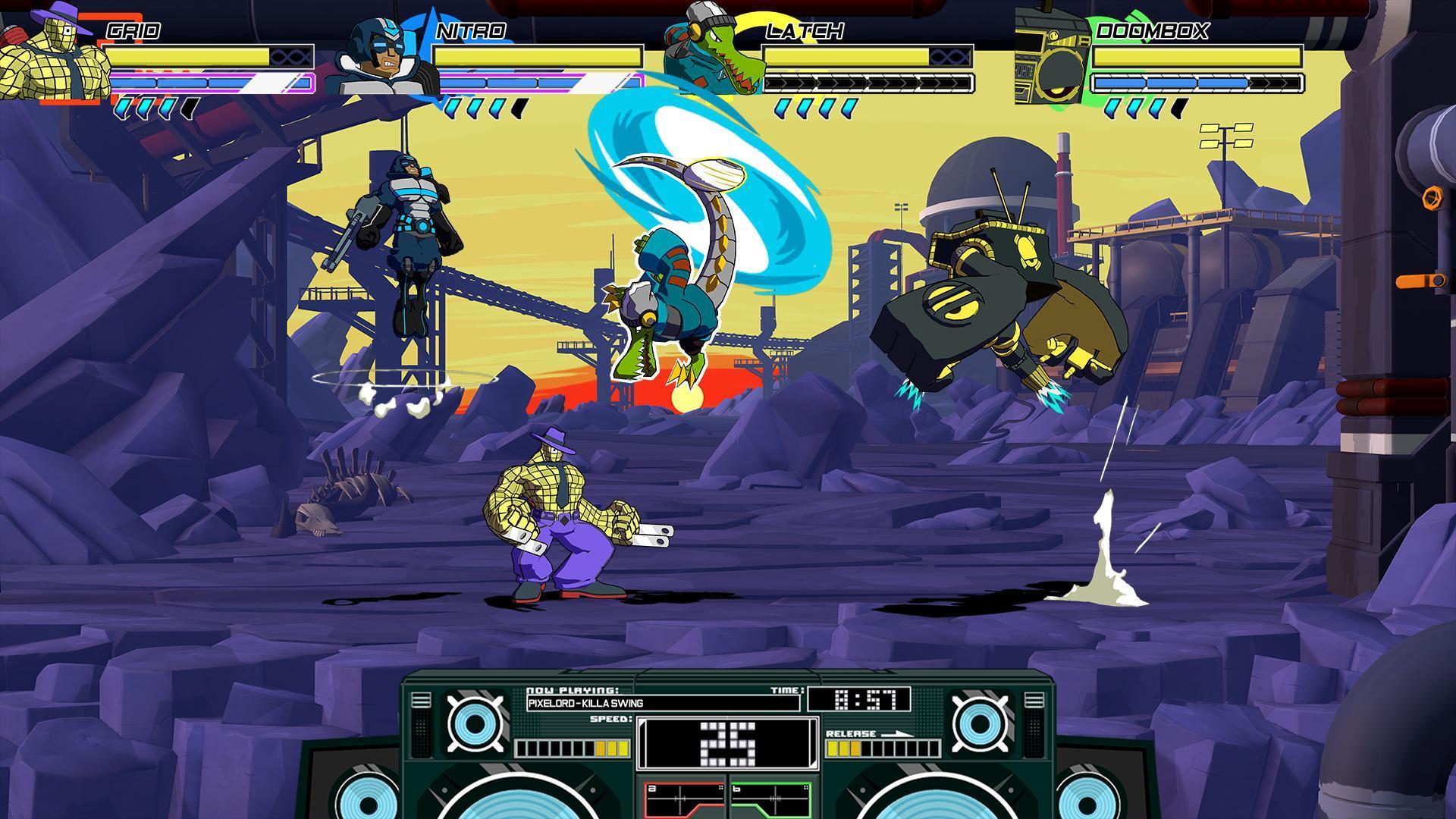 Portada de Lethal League Blaze (itch)