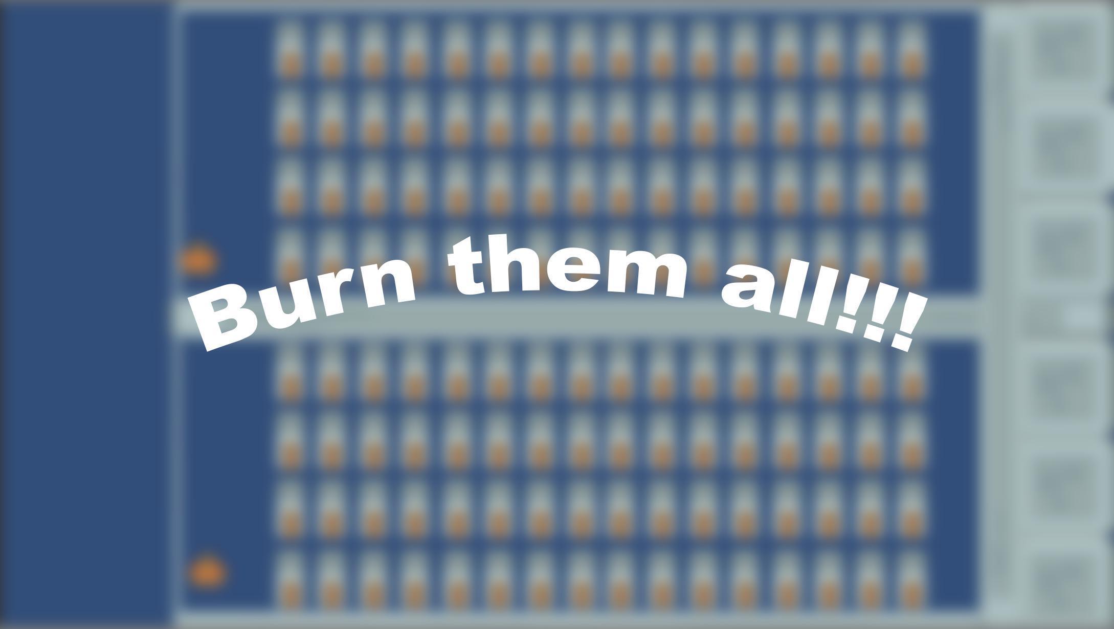 Portada de Burn them all!!!