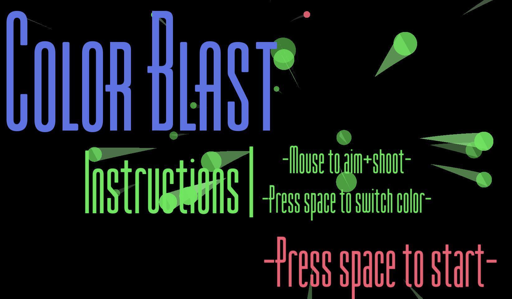 Portada de Color Blast