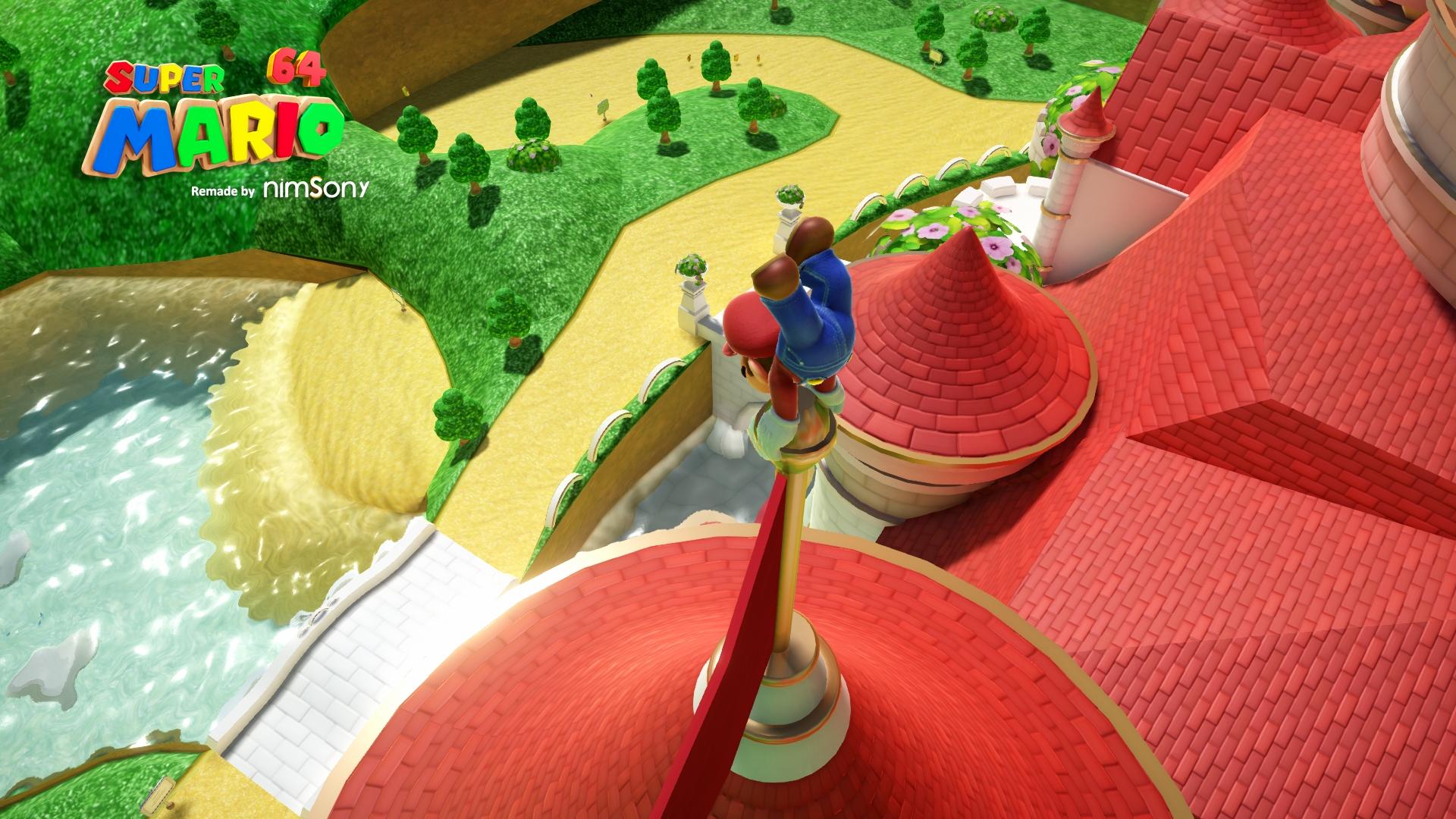 Portada de Super Mario 64 - Reimagined by NimsoNy