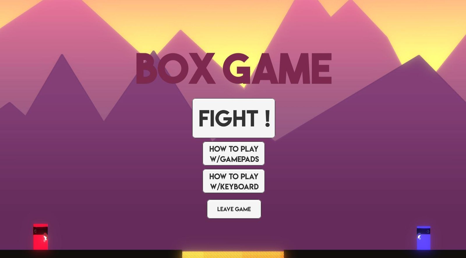 Portada de Box Game