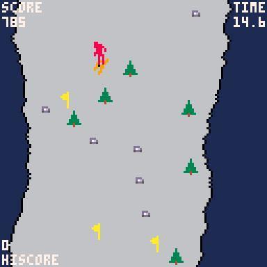 Portada de Ski or Die (itch)