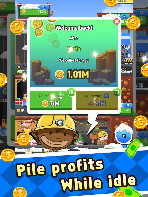 Portada de Ore tycoon-idle Mining game