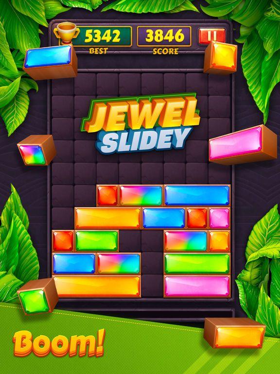 Portada de Jewel Blast - Block Drop Puzzl