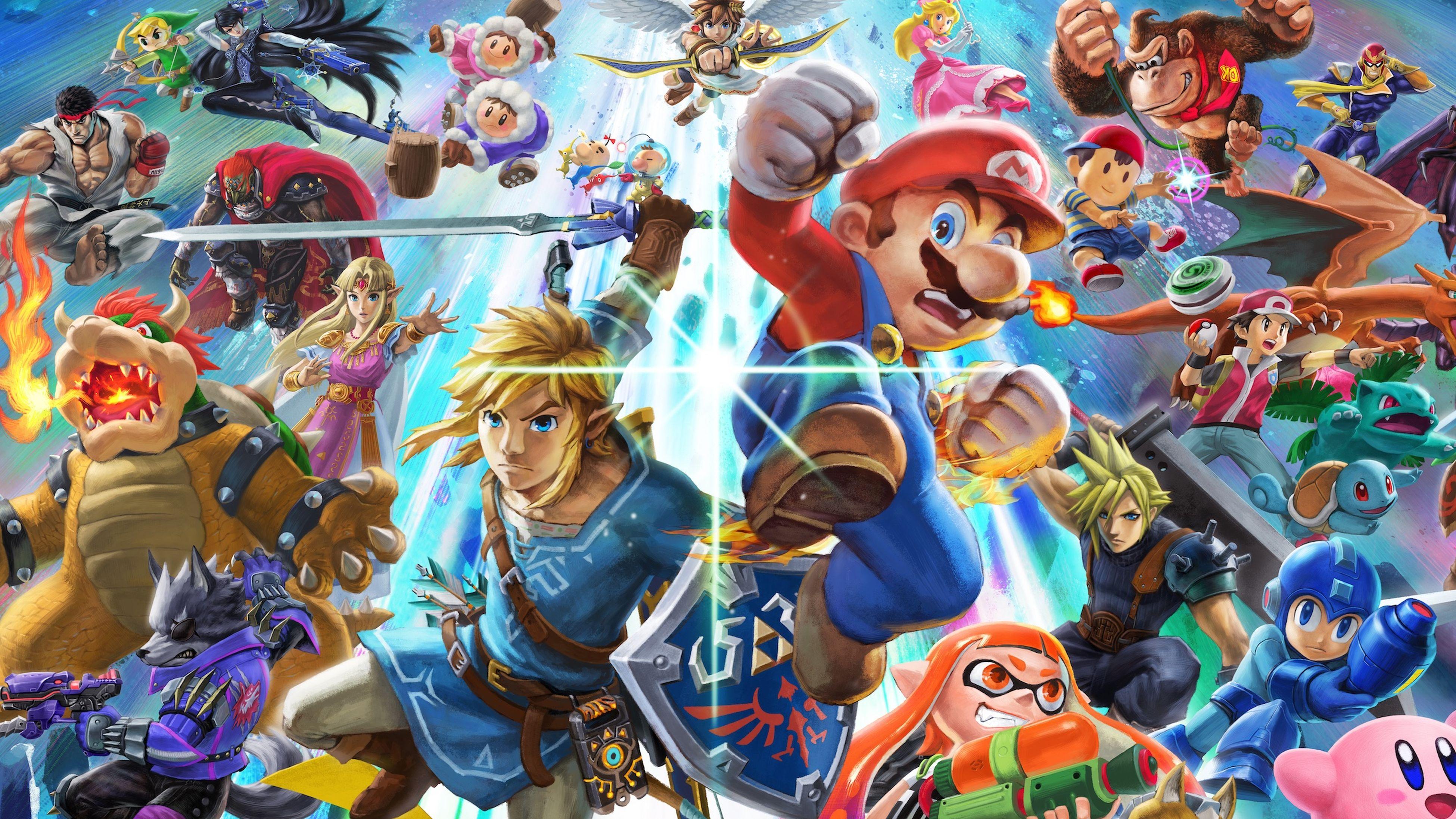 Portada de Super Smash Bros. Ultimate
