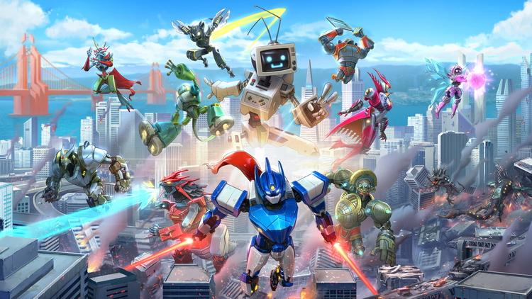 Portada de Override: Mech City Brawl