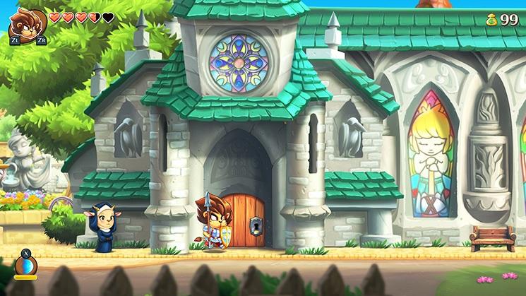 Portada de Monster Boy and the Cursed Kingdom