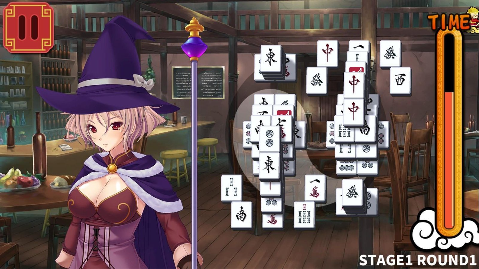 Mahjong Strip Solitaire: Harem Guild
