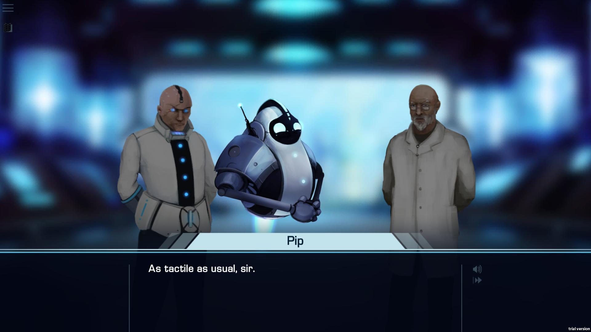 Portada de S.A.I.A.'s awaknening: a Robothorium visual novel