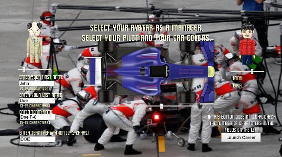 Portada de F-8 Racing Manager