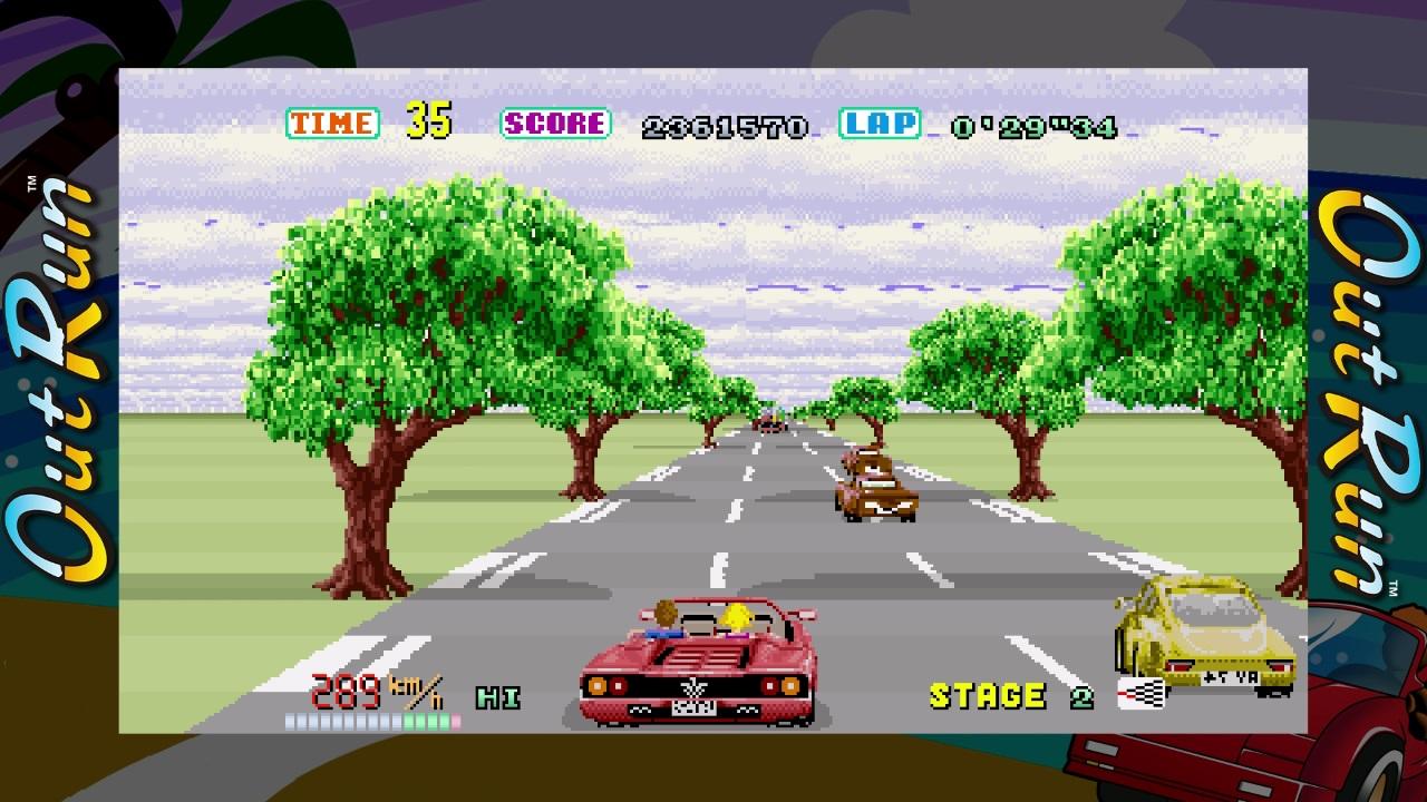 Portada de SEGA AGES Out Run