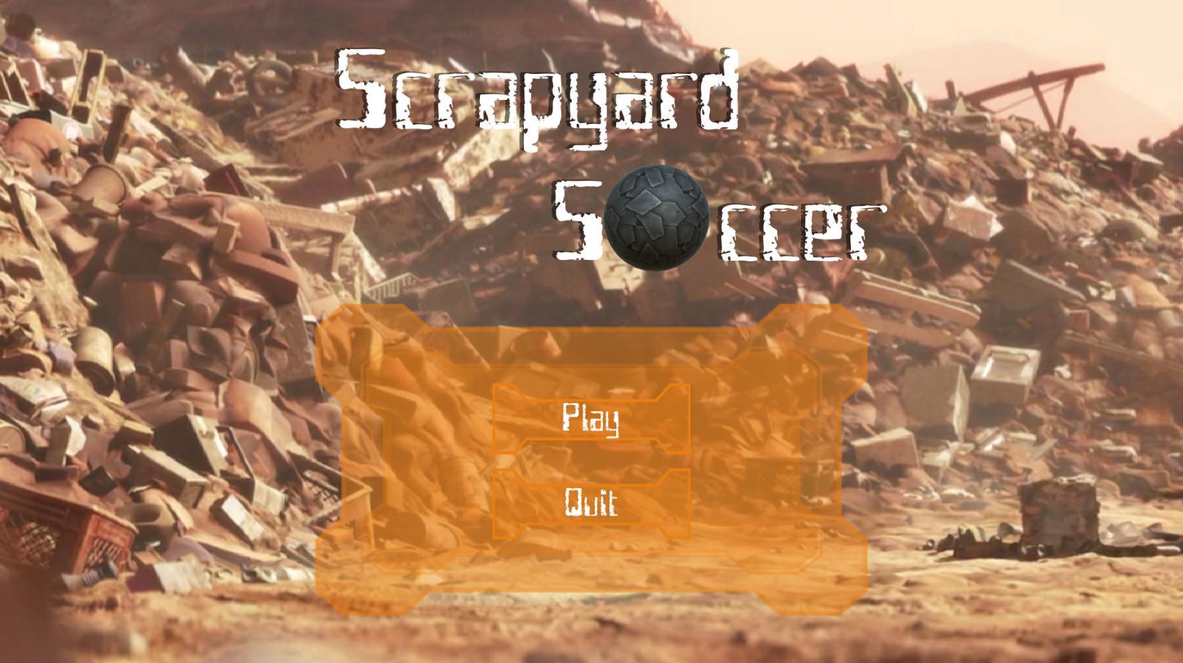 Portada de Scrapyard Soccer