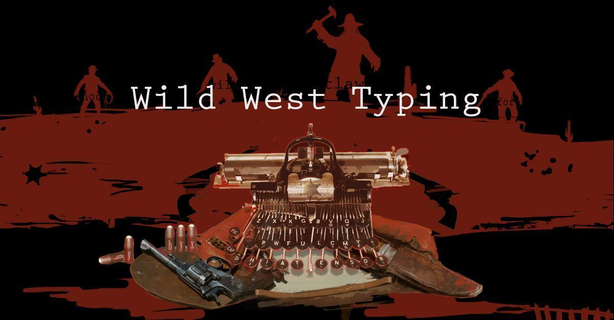 Portada de Wild West Typing
