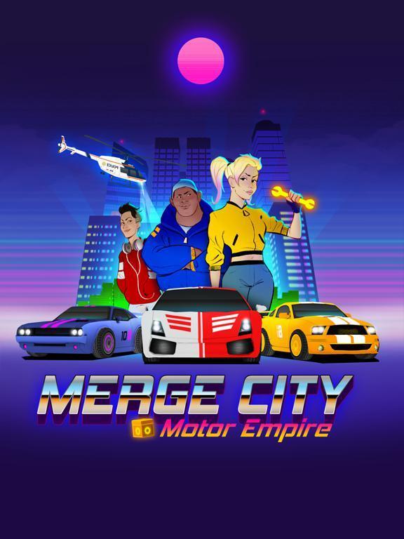 Portada de MERGE CITY - MOTOR EMPIRE