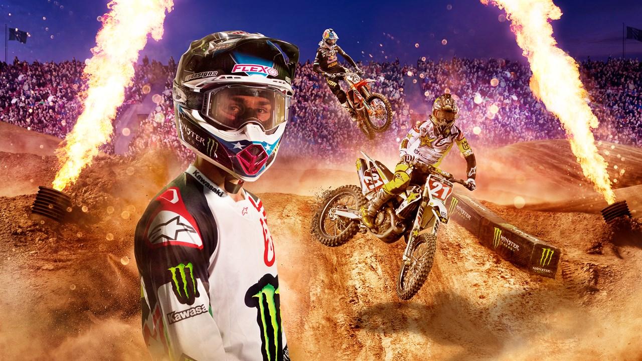 Portada de Monster Energy Supercross - The Official Videogame 2
