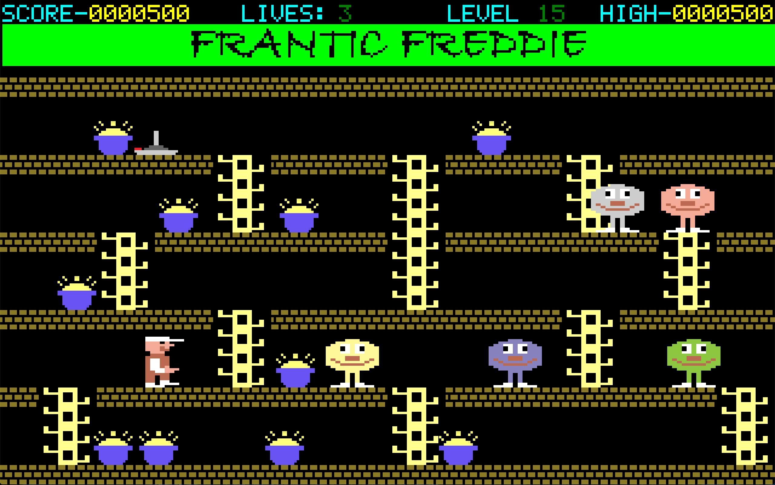 Portada de Frantic Freddie (itch)