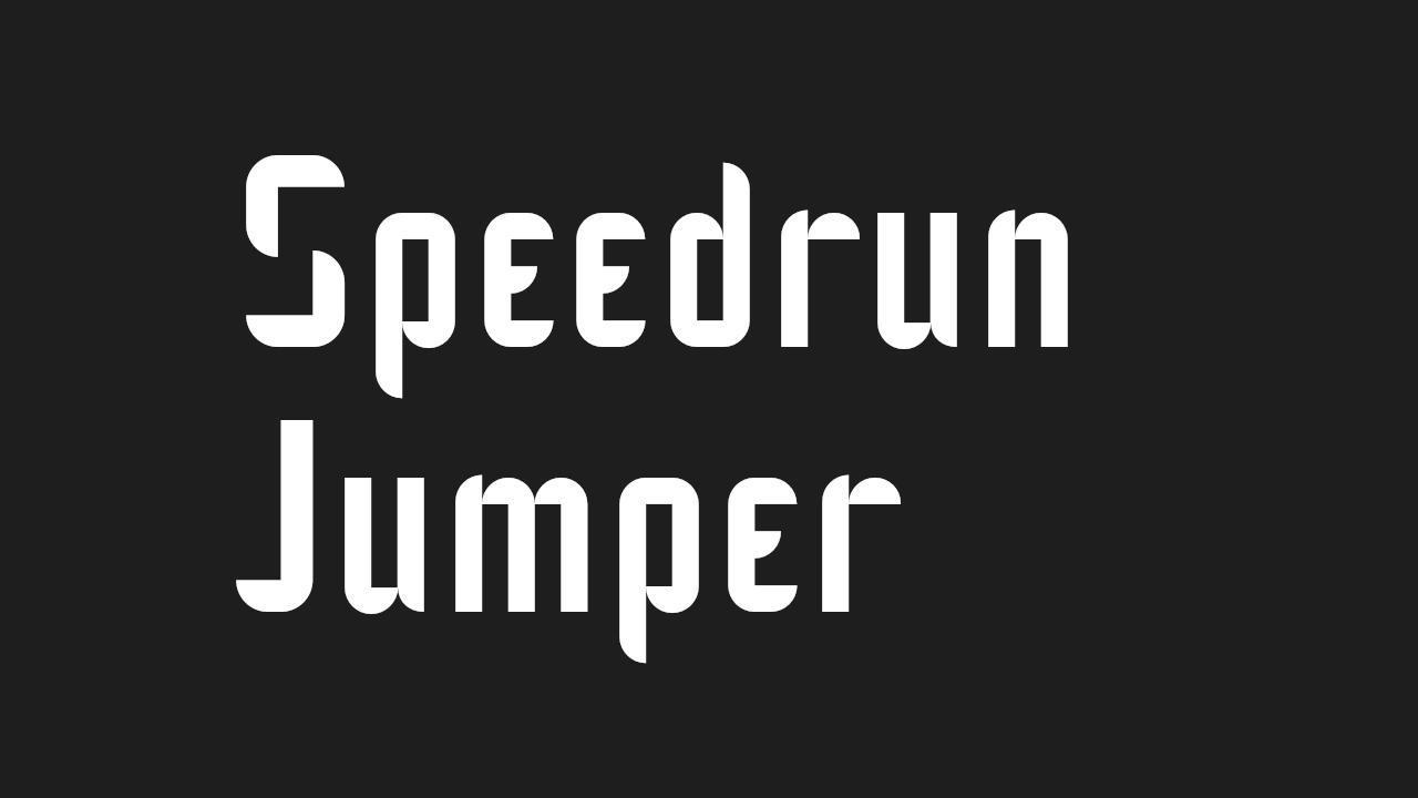 Portada de Speedrun Jumper