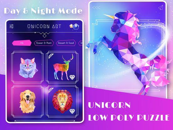Portada de Unicorn 3D Art: Puzzle Games