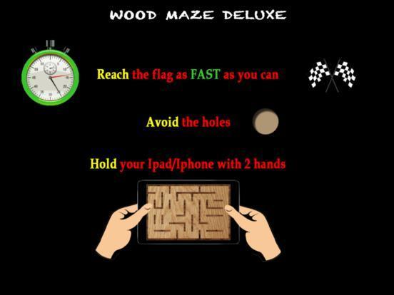 Portada de Wood Maze Deluxe