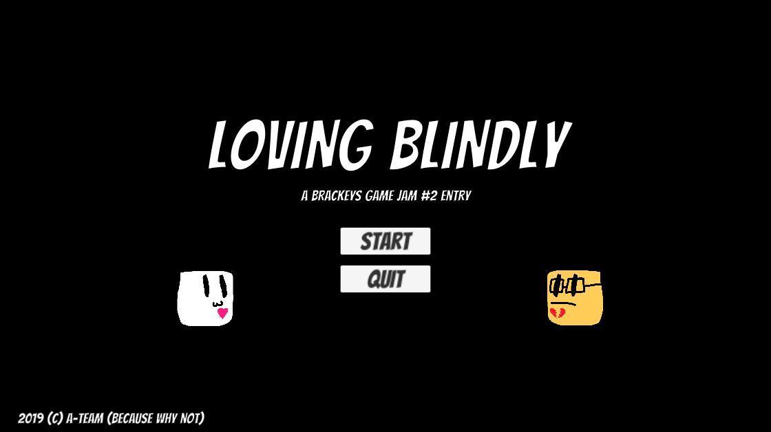 Portada de Loving Blindly