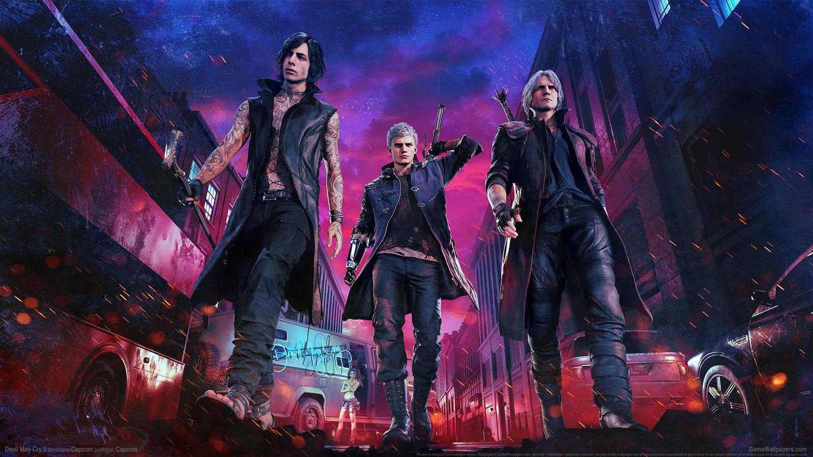 Portada de Devil May Cry 5