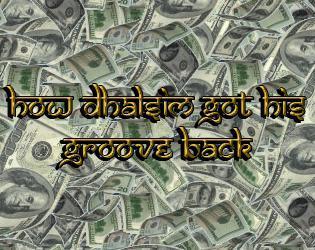 Portada de How Dhalsim got his groove back