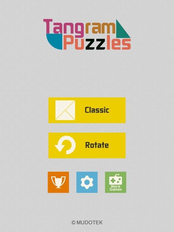 Portada de Tangram Puzzles