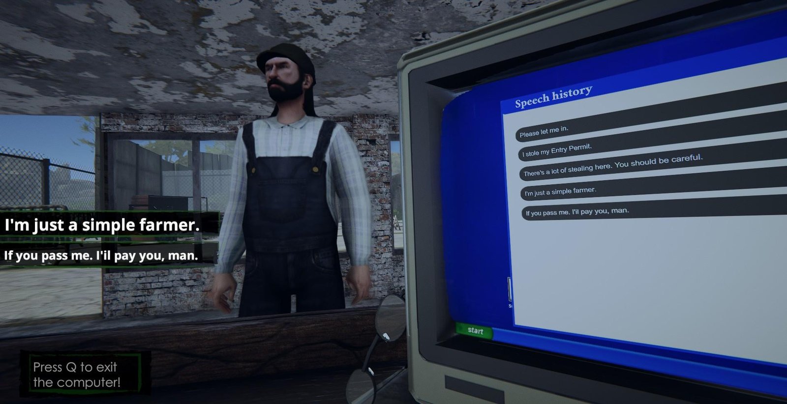 Portada de Border Officer