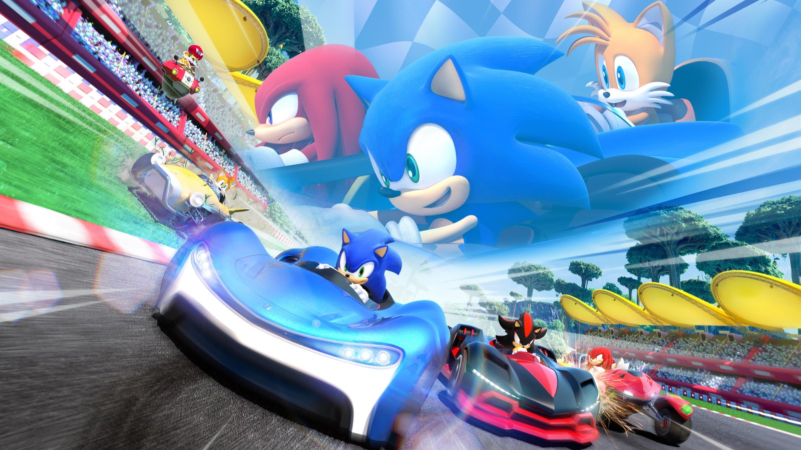Portada de Team Sonic Racing