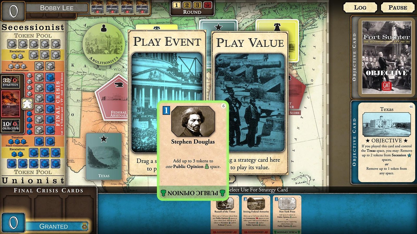 Portada de Fort Sumter: The Secession Crisis